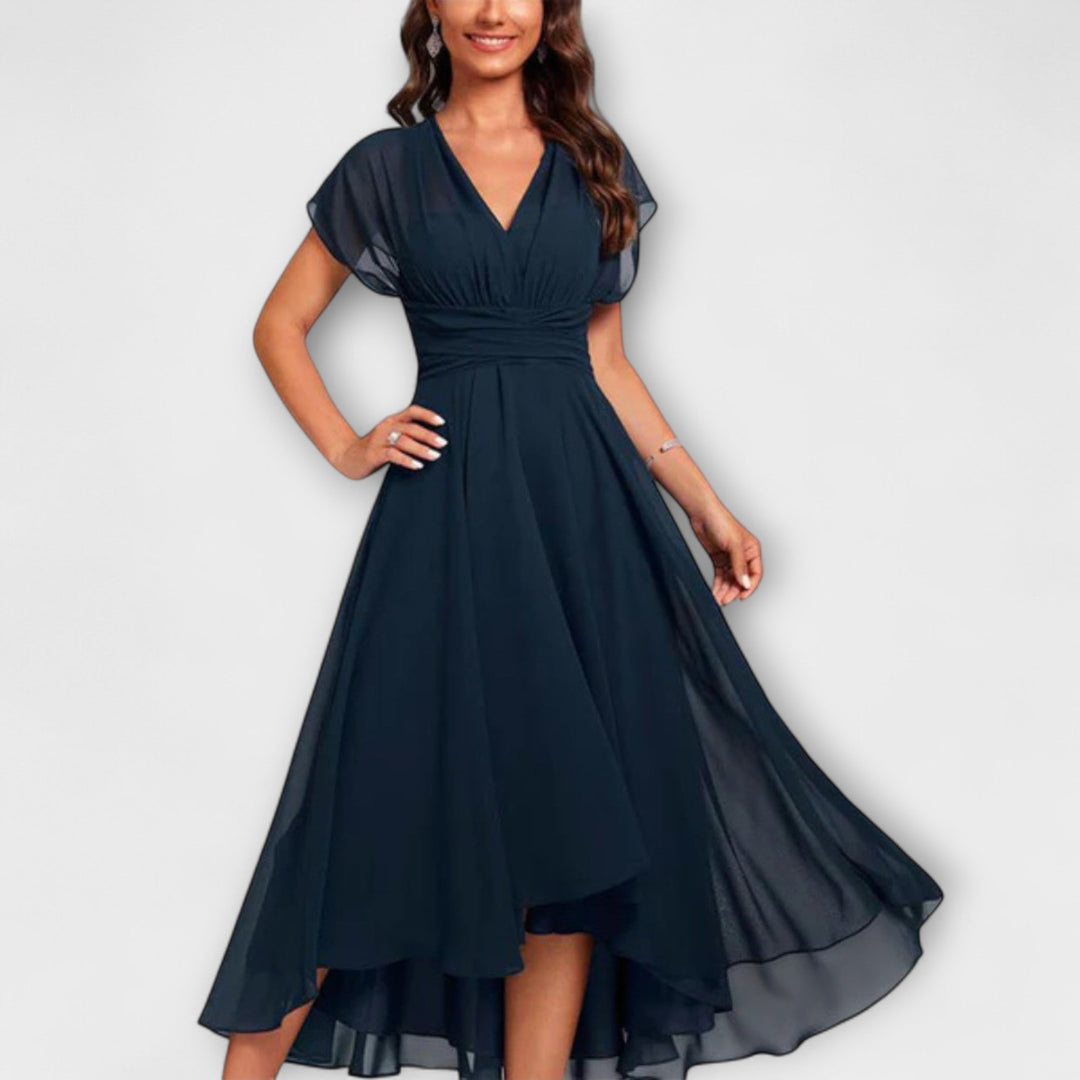 Christina | V-Neck A-Line Dress