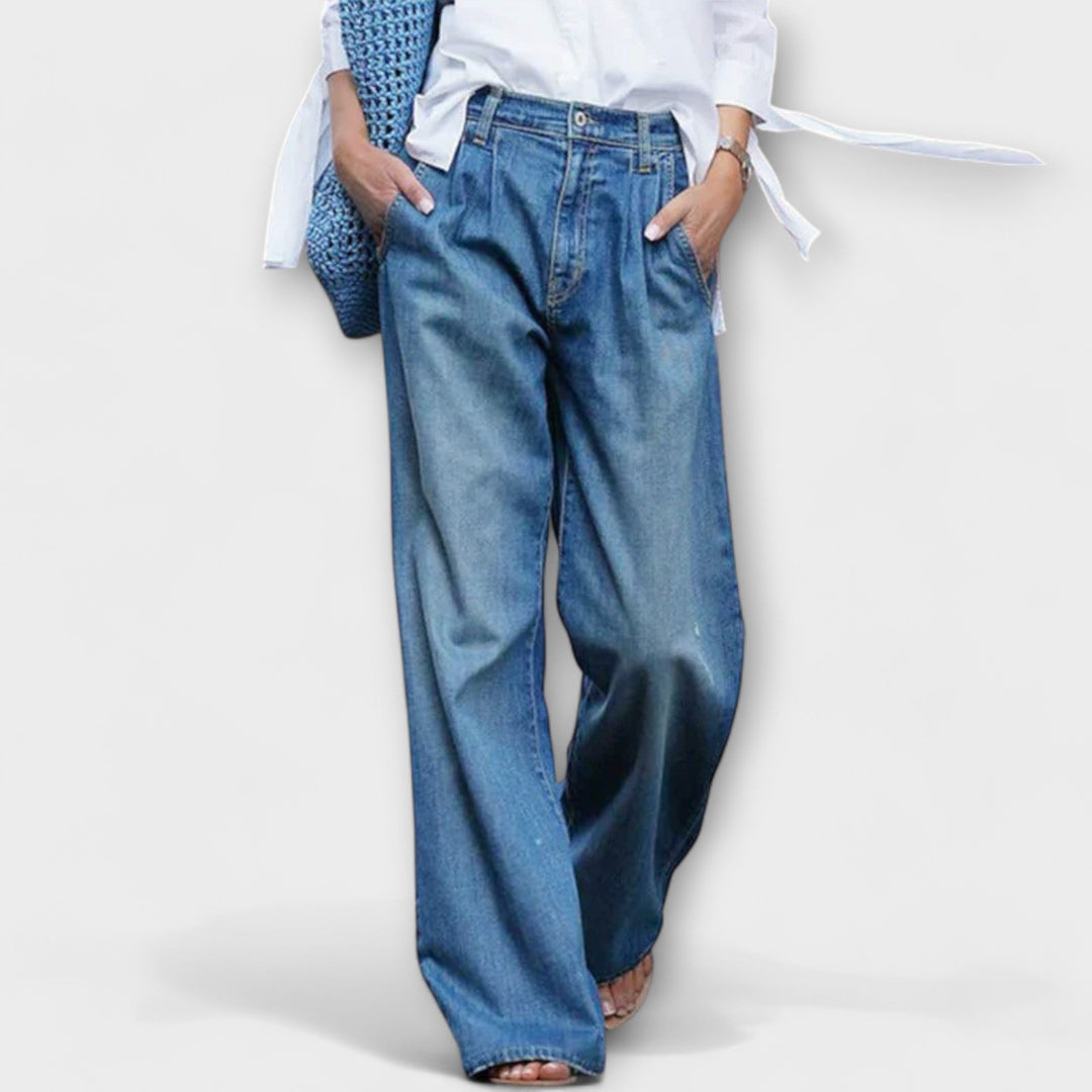 Ava | Premium Wide-Leg Jeans
