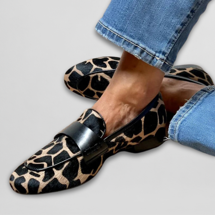 Mira | Chic Leopard Loafers