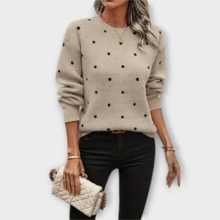 Ava | Long-Sleeve Knit Sweater