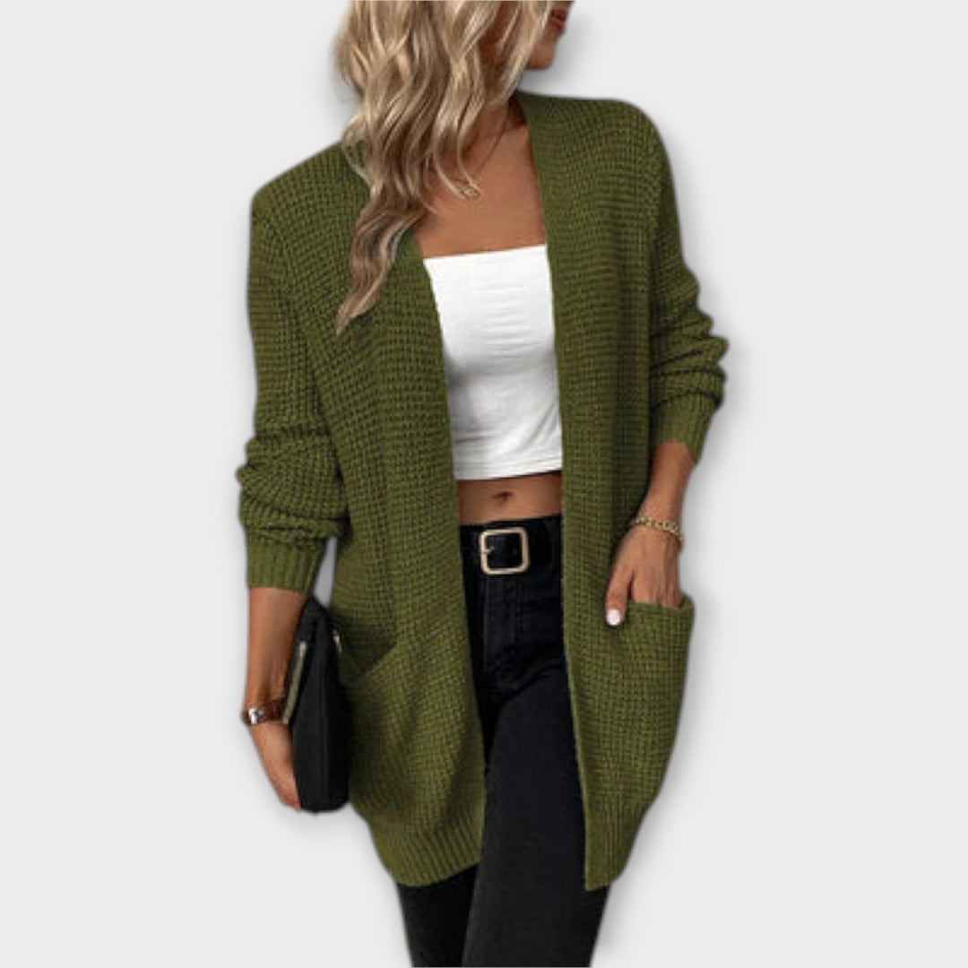 Nancy | Casual Knit Cardigan with Pockets