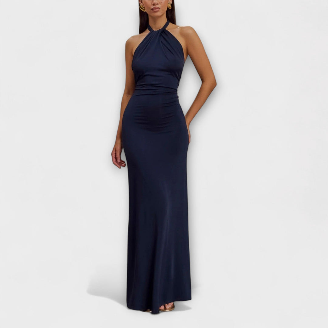 Solène | Halter Evening Gown