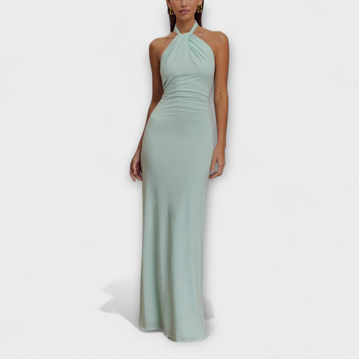 Solène | Halter Evening Gown