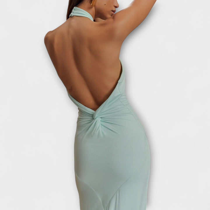 Solène | Halter Evening Gown