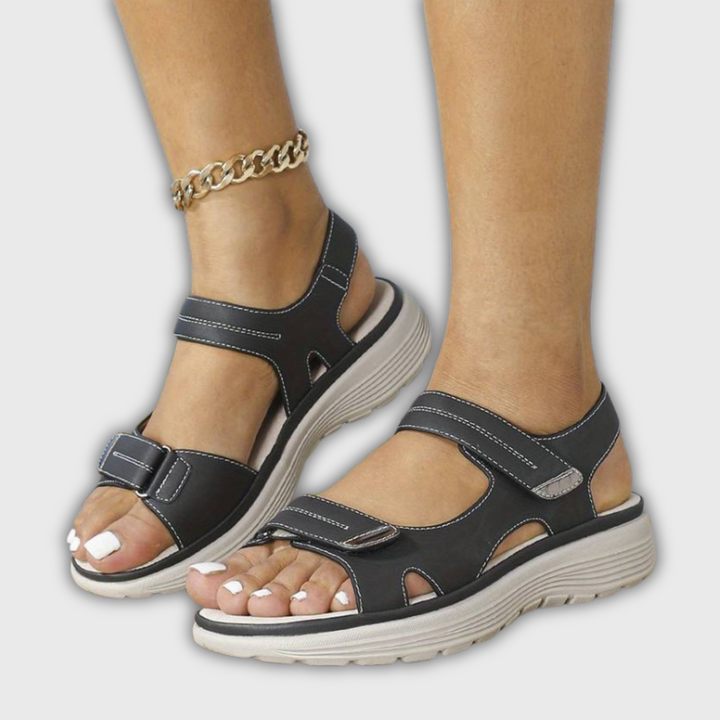 Sonya | Orthopedic Leather Sandals