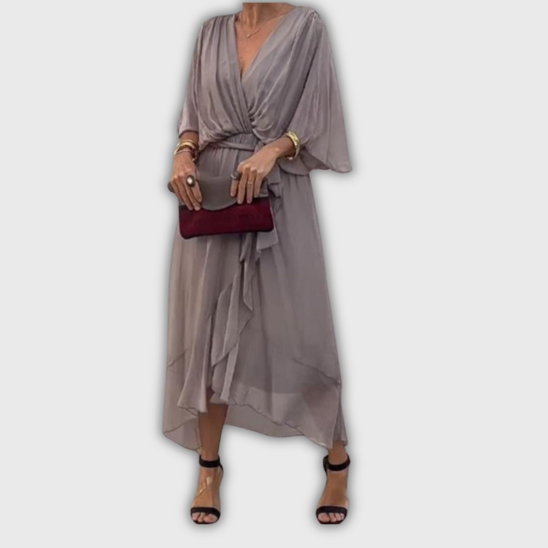 Cristi | Wrap Midi Dress