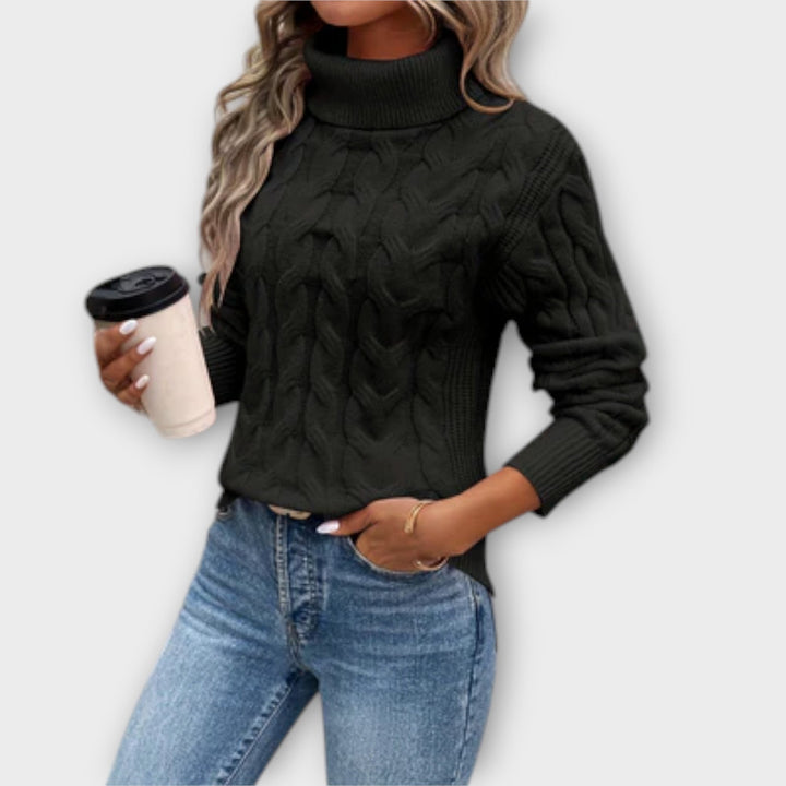 Amelia | Elegant Knitted Turtleneck Sweater