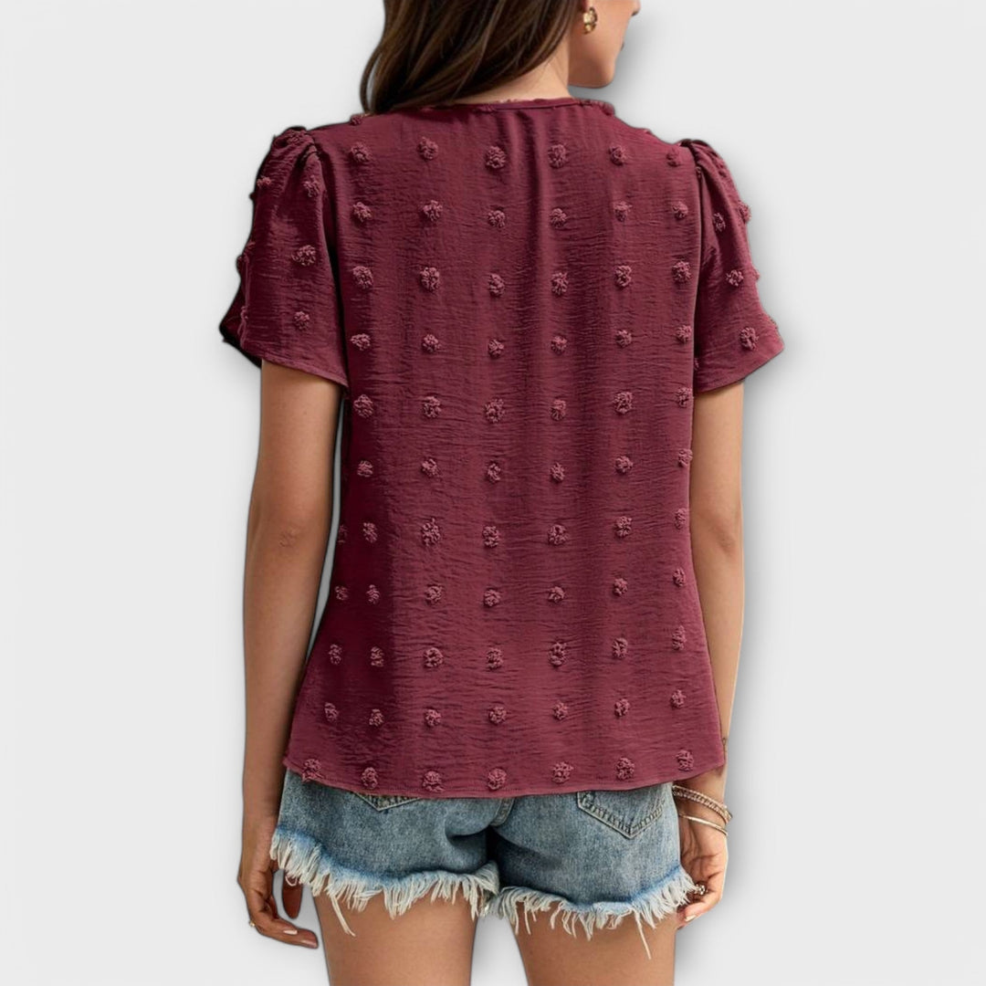 Charlotte | The Perfect Polka-Dot Blouse