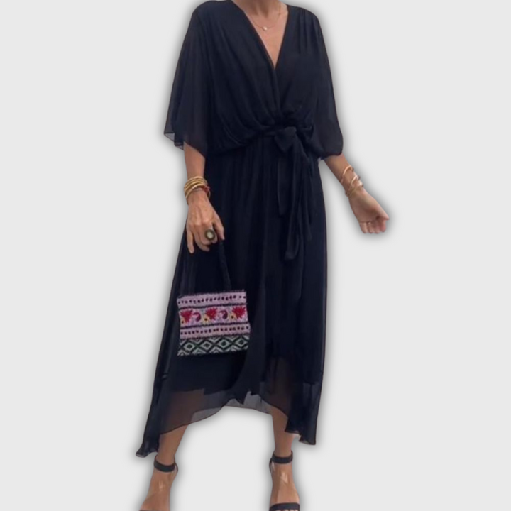 Cristi | Wrap Midi Dress
