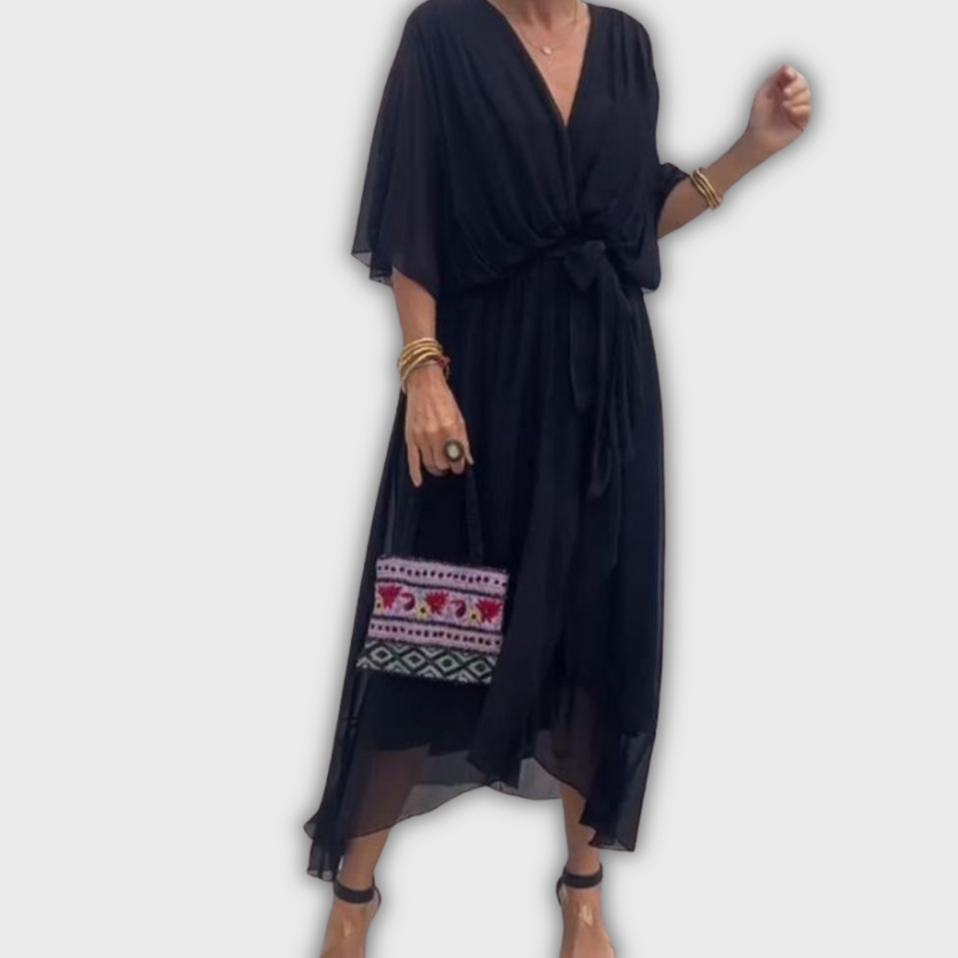 Cristi | Wrap Midi Dress
