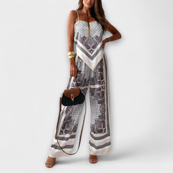 Dakota | Chic Lace-Up Vest & Pants Set