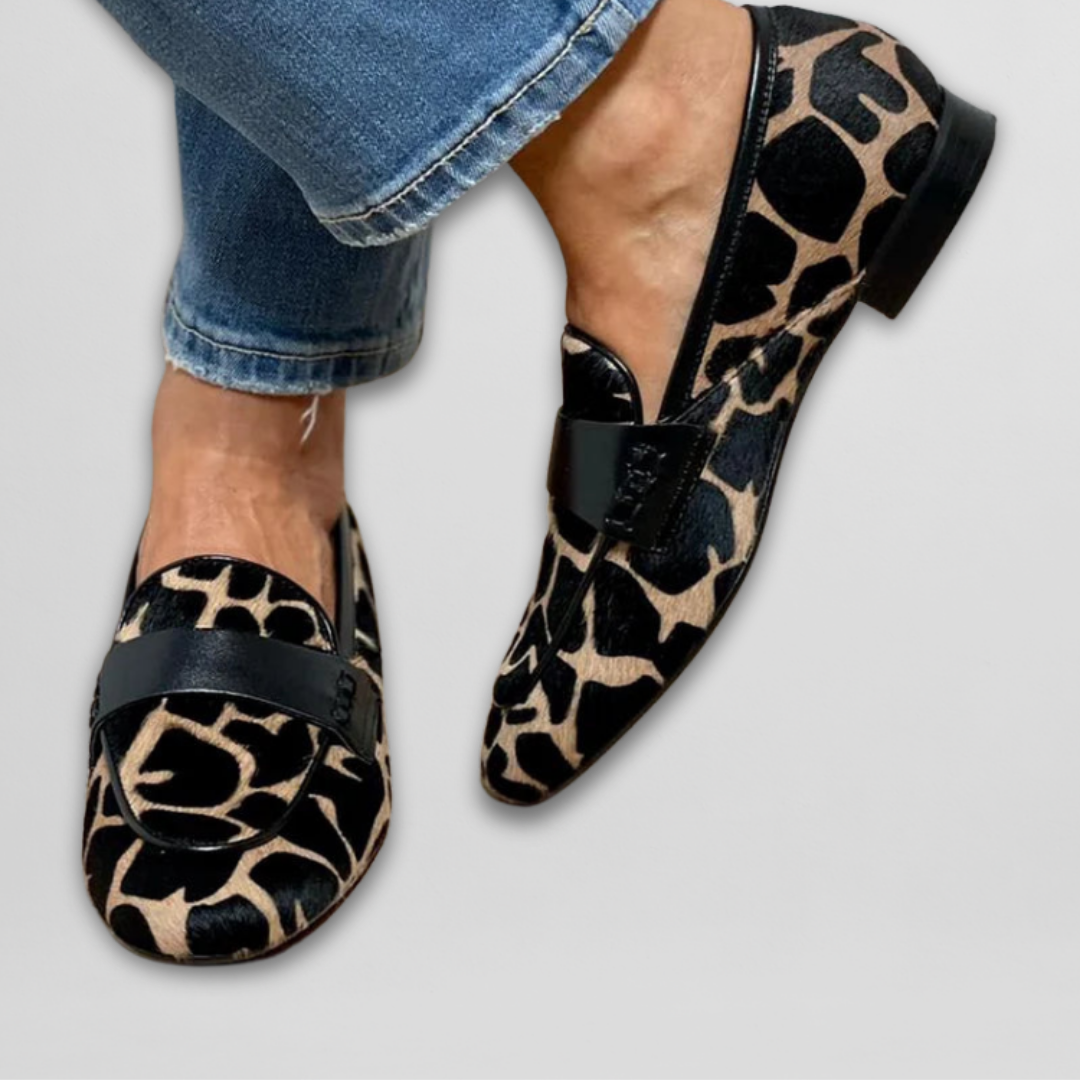 Mira | Chic Leopard Loafers