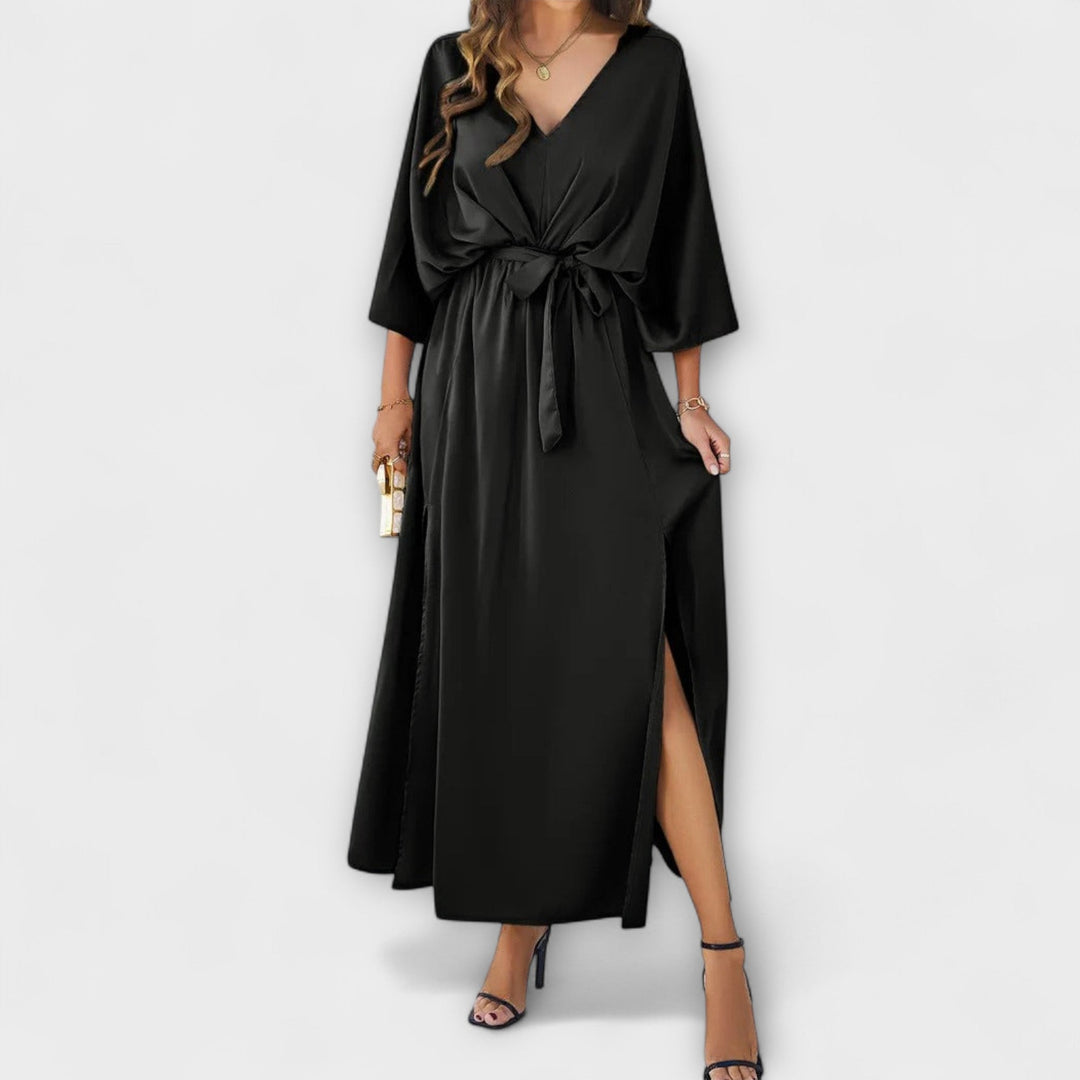 Sabrina | V-Neck Maxi Dress