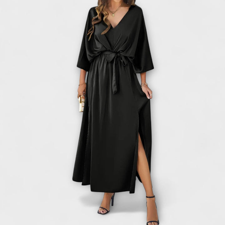 Sabrina | V-Neck Maxi Dress