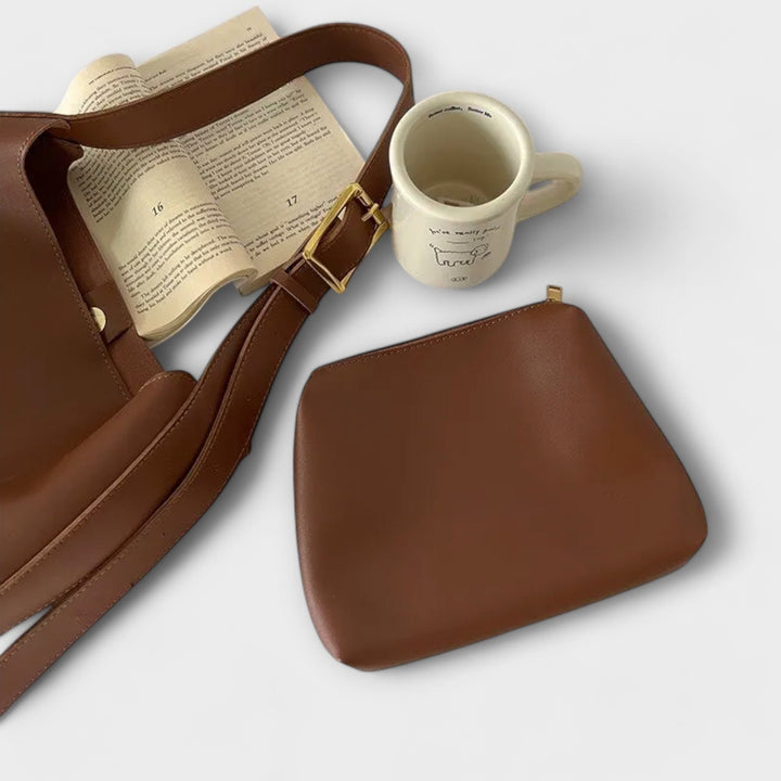 Ariella | Elegant Leather Shoulder Bag