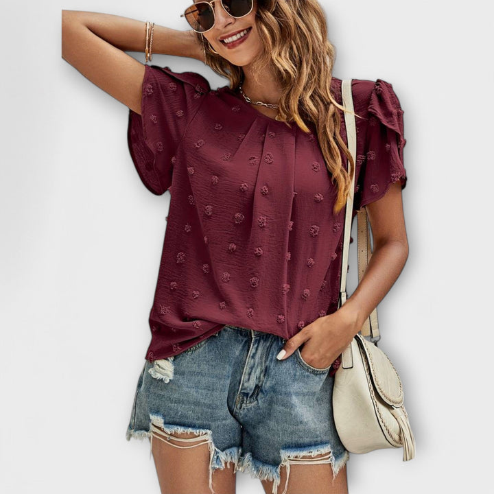 Charlotte | The Perfect Polka-Dot Blouse
